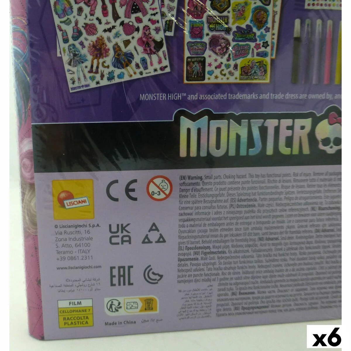 Set de Dibujo Monster High (6 Unidades)