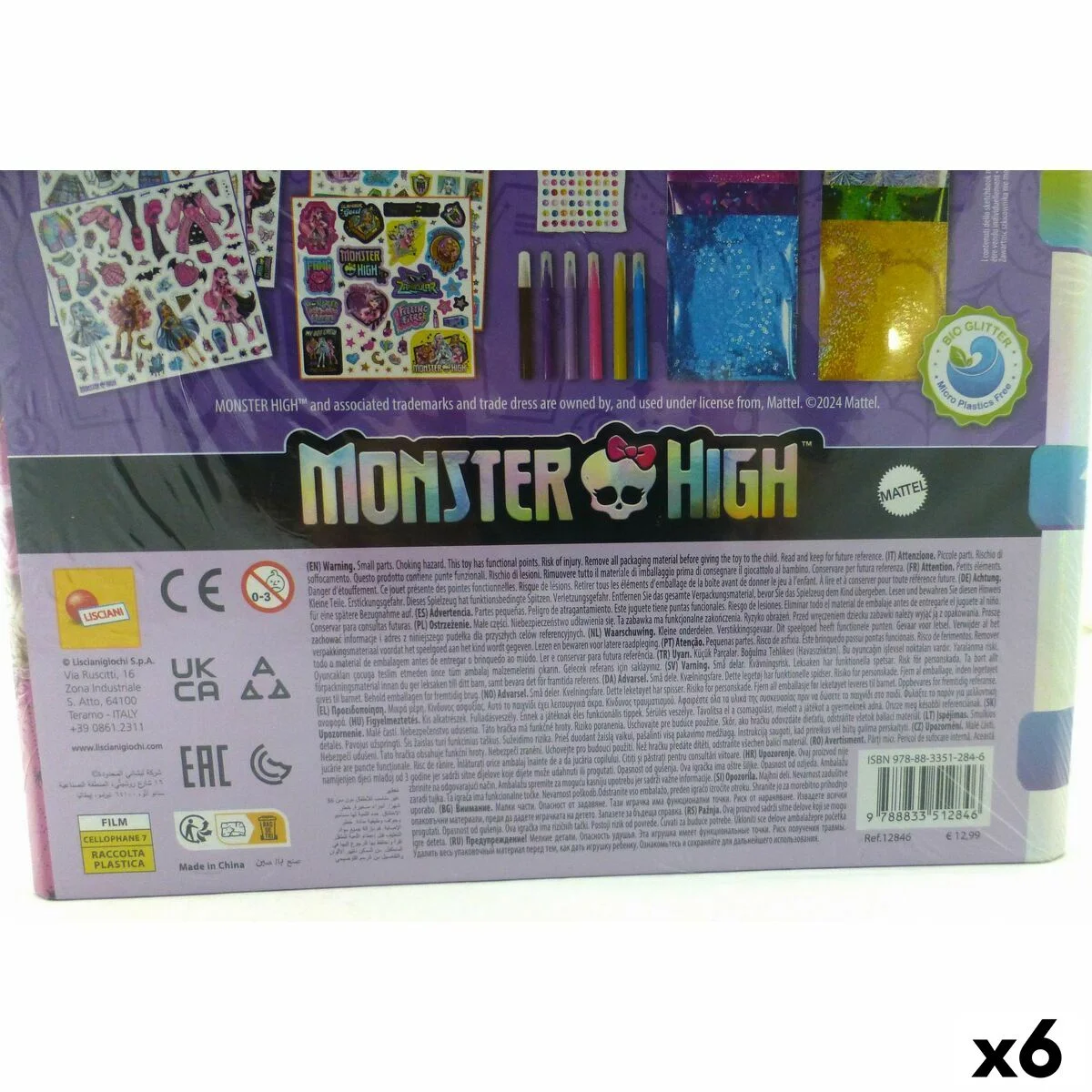Set de Dibujo Monster High (6 Unidades)