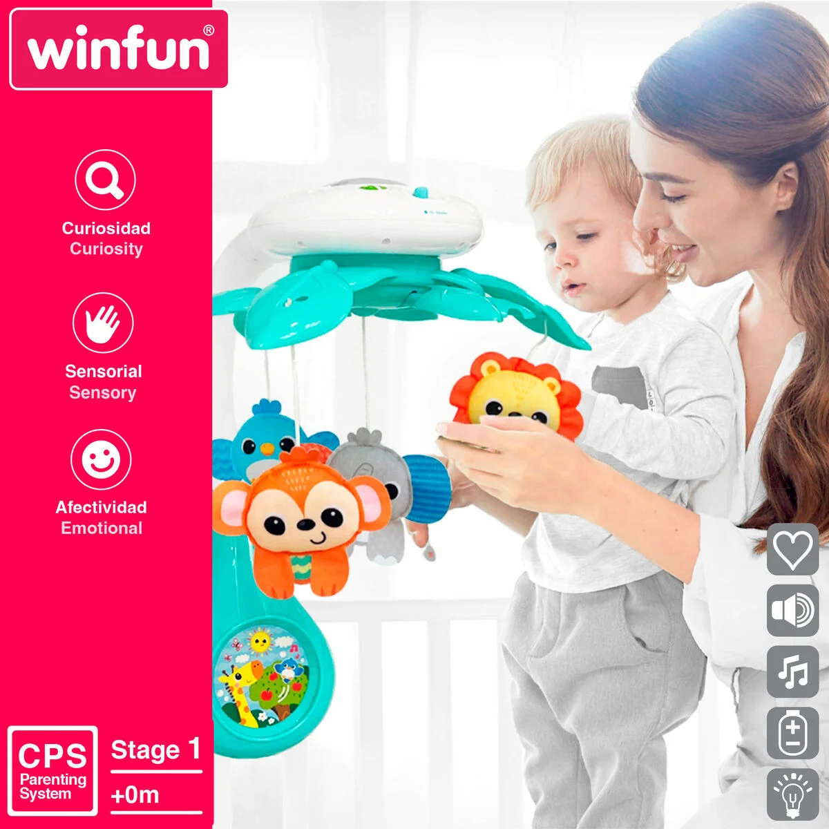 Decoración luminosa Winfun Plástico 31 x 55 x 40 cm (2 Unidades)