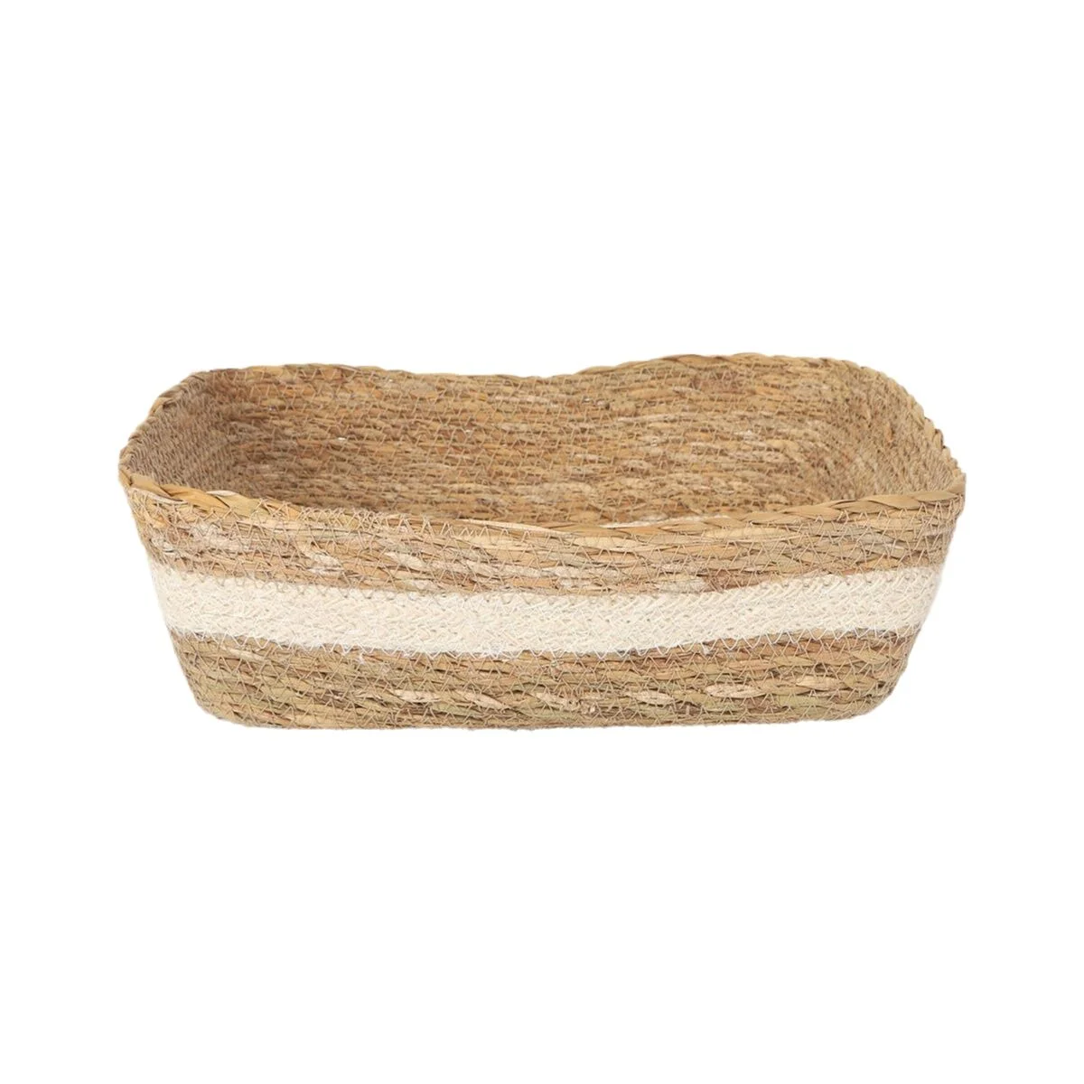Caja de Almacenaje Privilege Privilege Mimbre Rectangular 30 x 23 x 9 cm (8 Unidades)