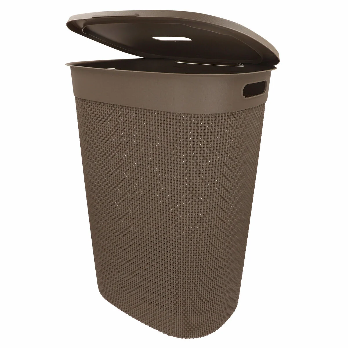 Laundry Basket Curver Brown Plastic 55 L 44 x 61 x 35 cm (8 Units)