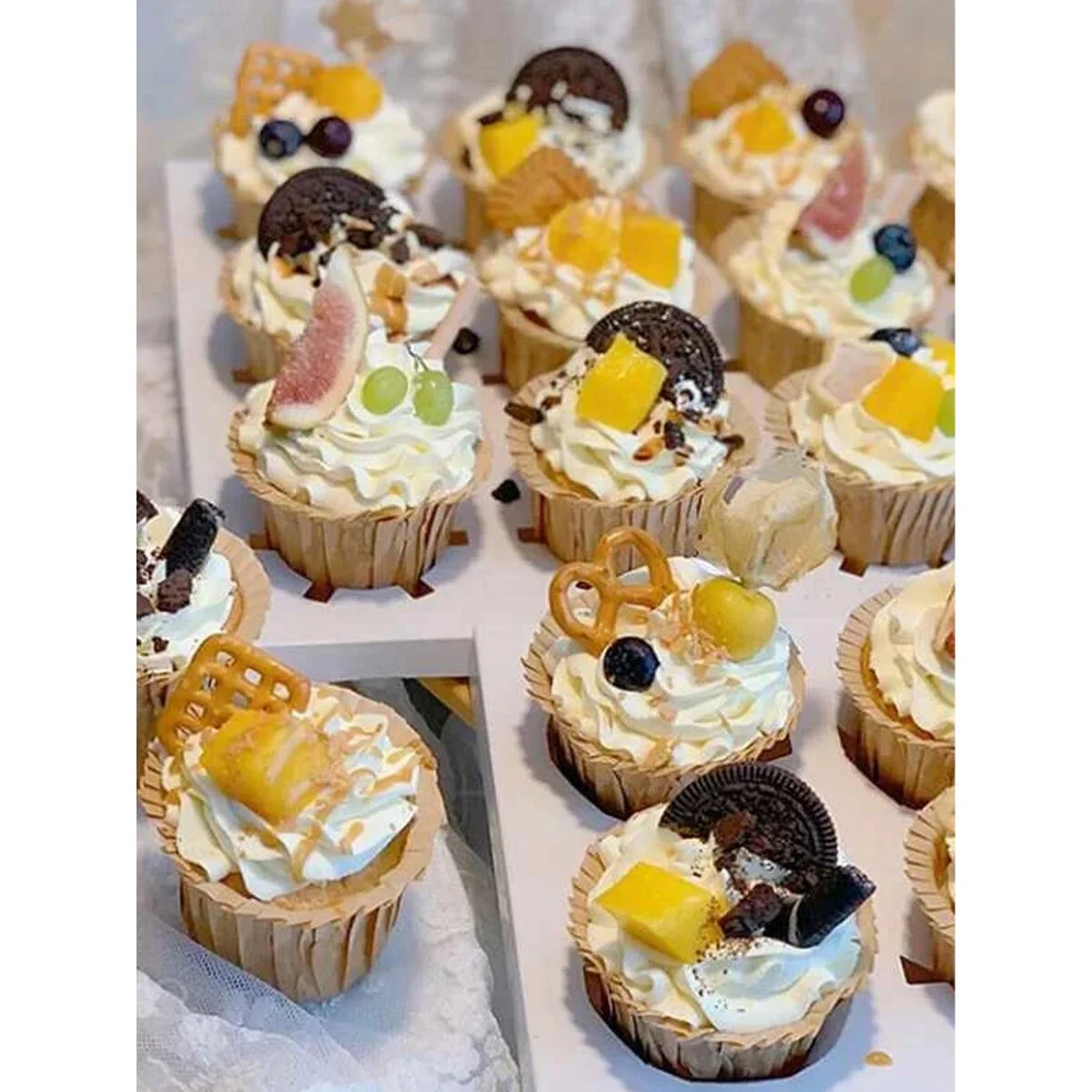 Molde para Horno Algon 4,5 x 5 cm (40 Piezas) (24 Unidades)