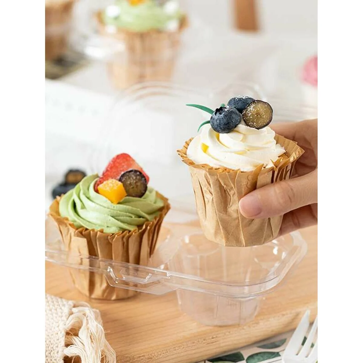 Molde para Horno Algon 4,5 x 5 cm (40 Piezas) (24 Unidades)