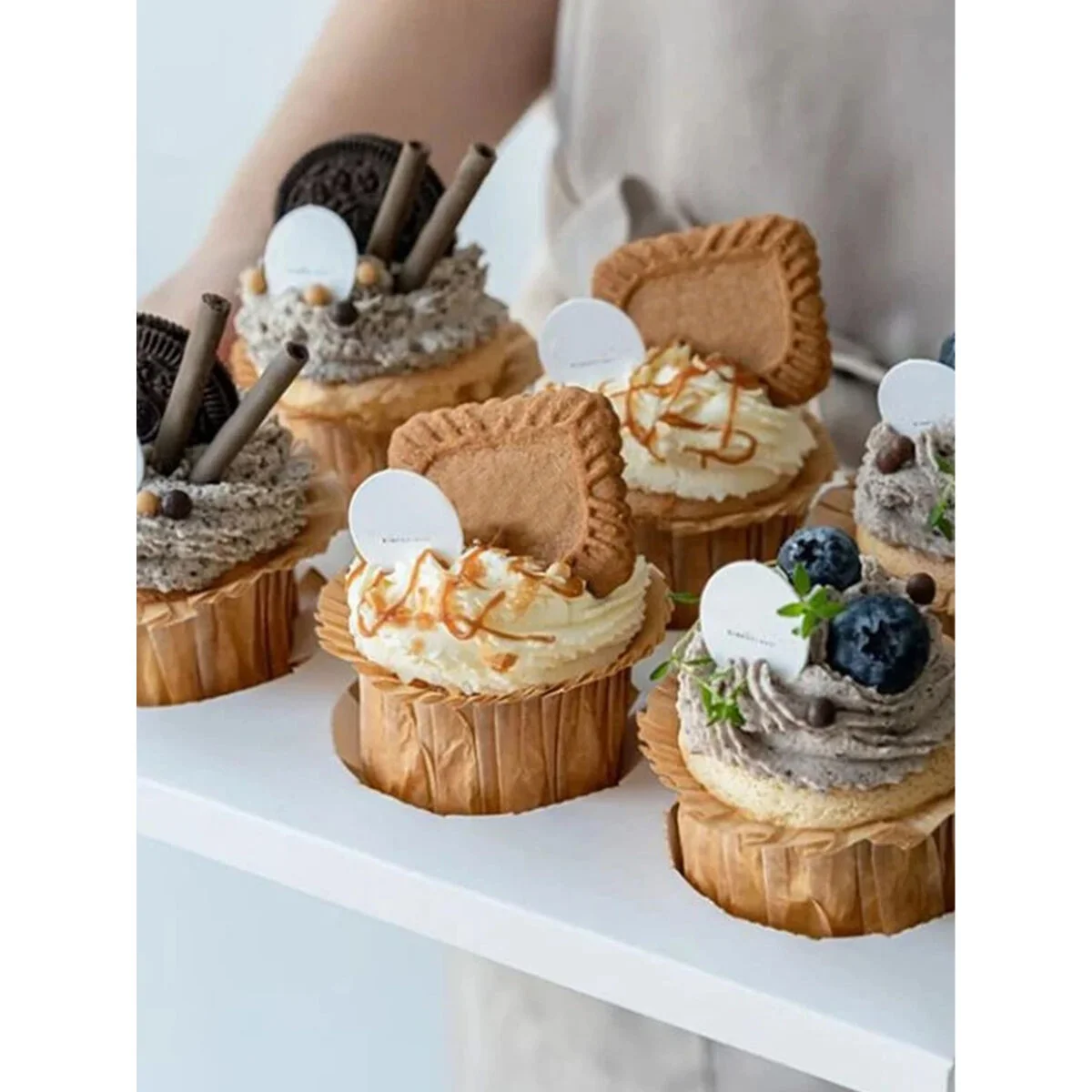 Molde para Horno Algon 4,5 x 5 cm (40 Piezas) (24 Unidades)