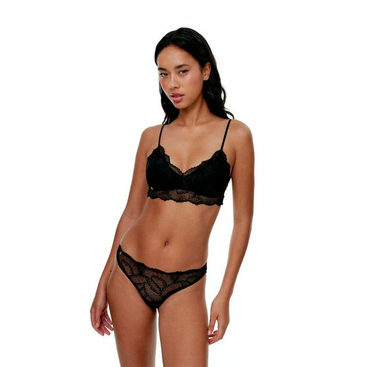 Tanga Black Limba Maze Negro