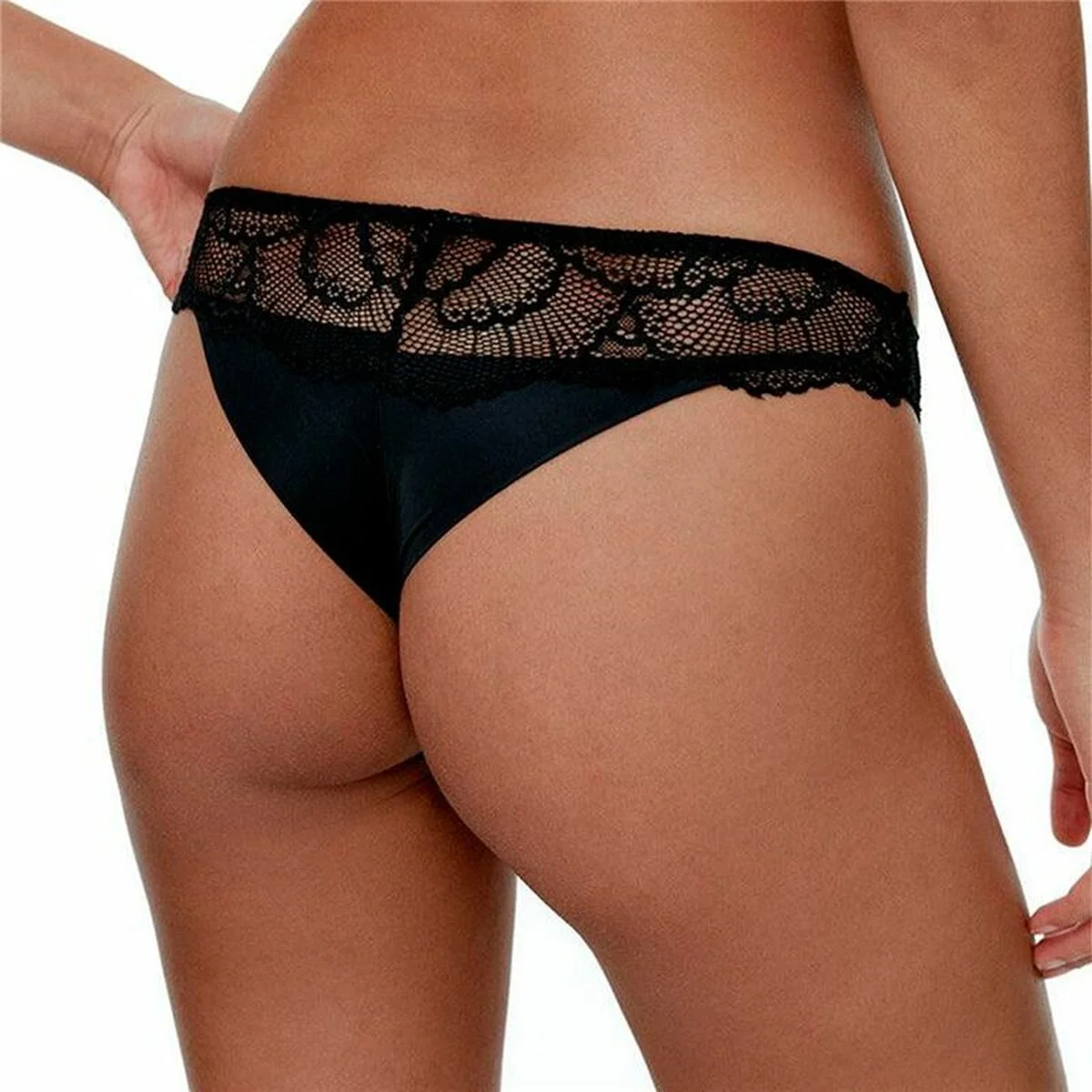 Tanga Black Limba Maze Negro
