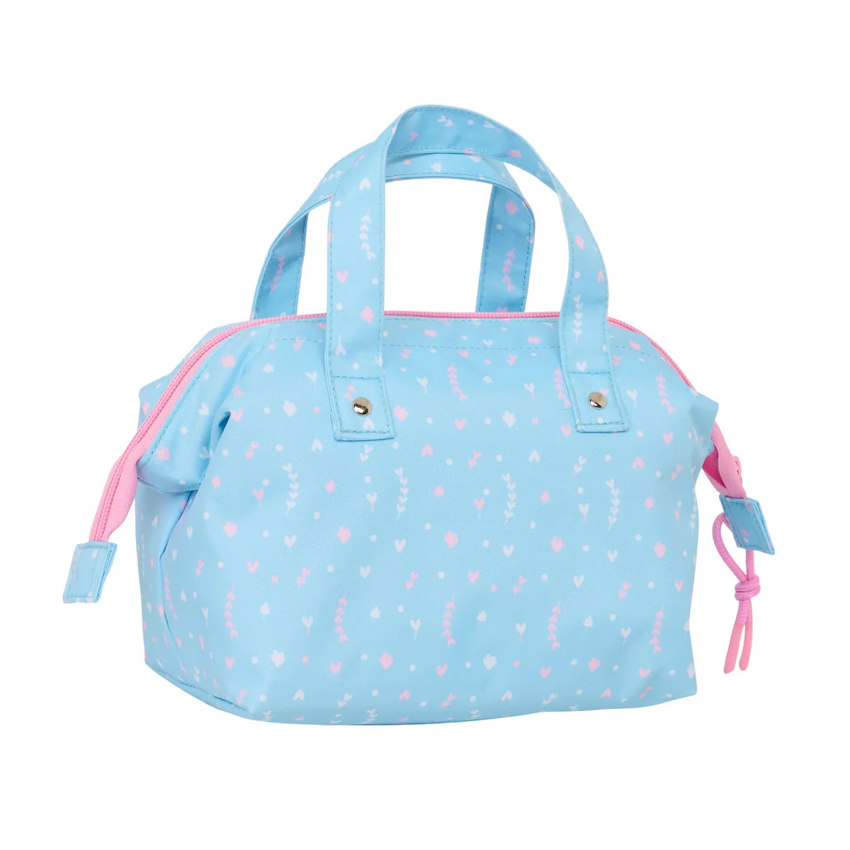 Neceser de Viaje BlackFit8 Smile Rosa Azul claro 26.5 x 17.5 x 12.5 cm