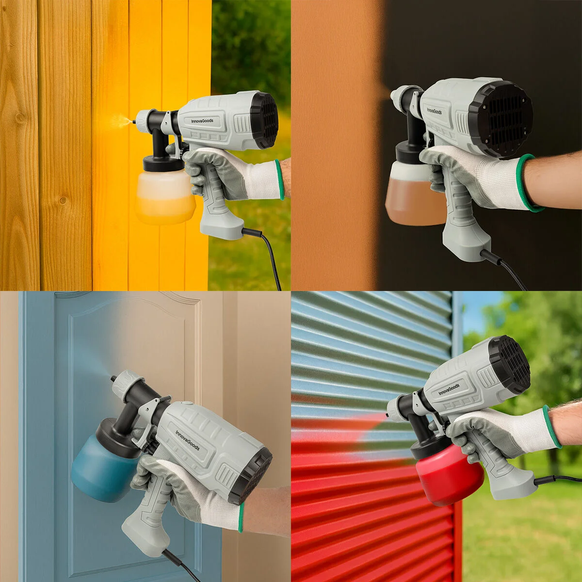 Pistola de Pintura Eléctrica Spraint InnovaGoods 1 L 500 W