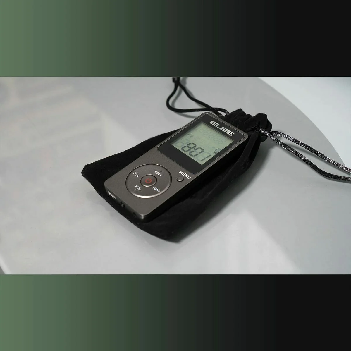 Transistor Radio ELBE RF-95 Dark grey Sporting AM/FM