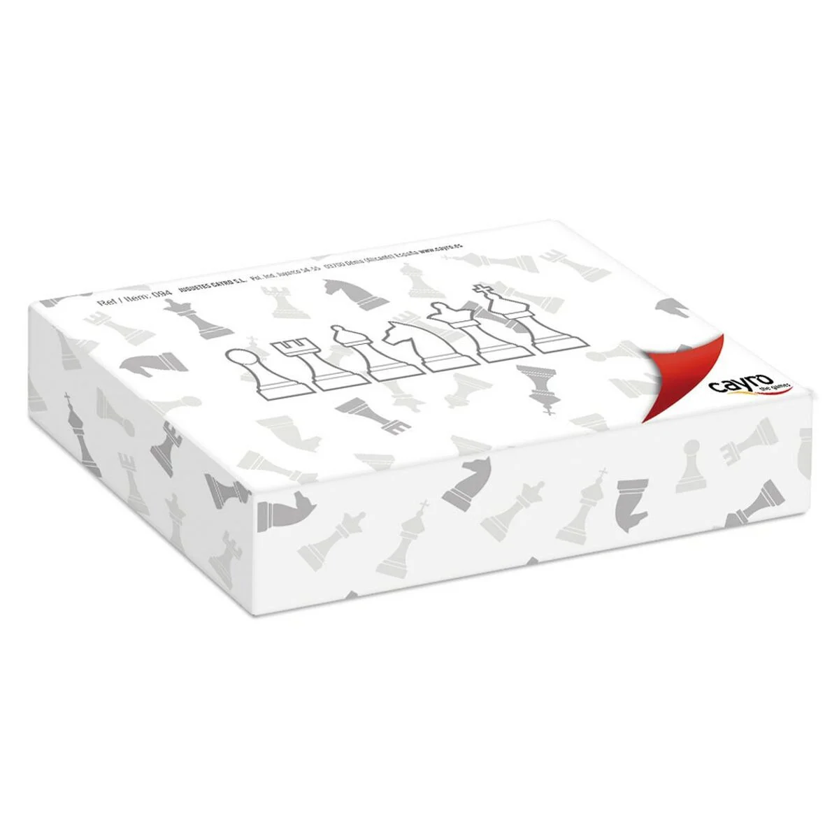 Tablero de Parchís, Ajedrez y Damas Cayro Madera Plástico