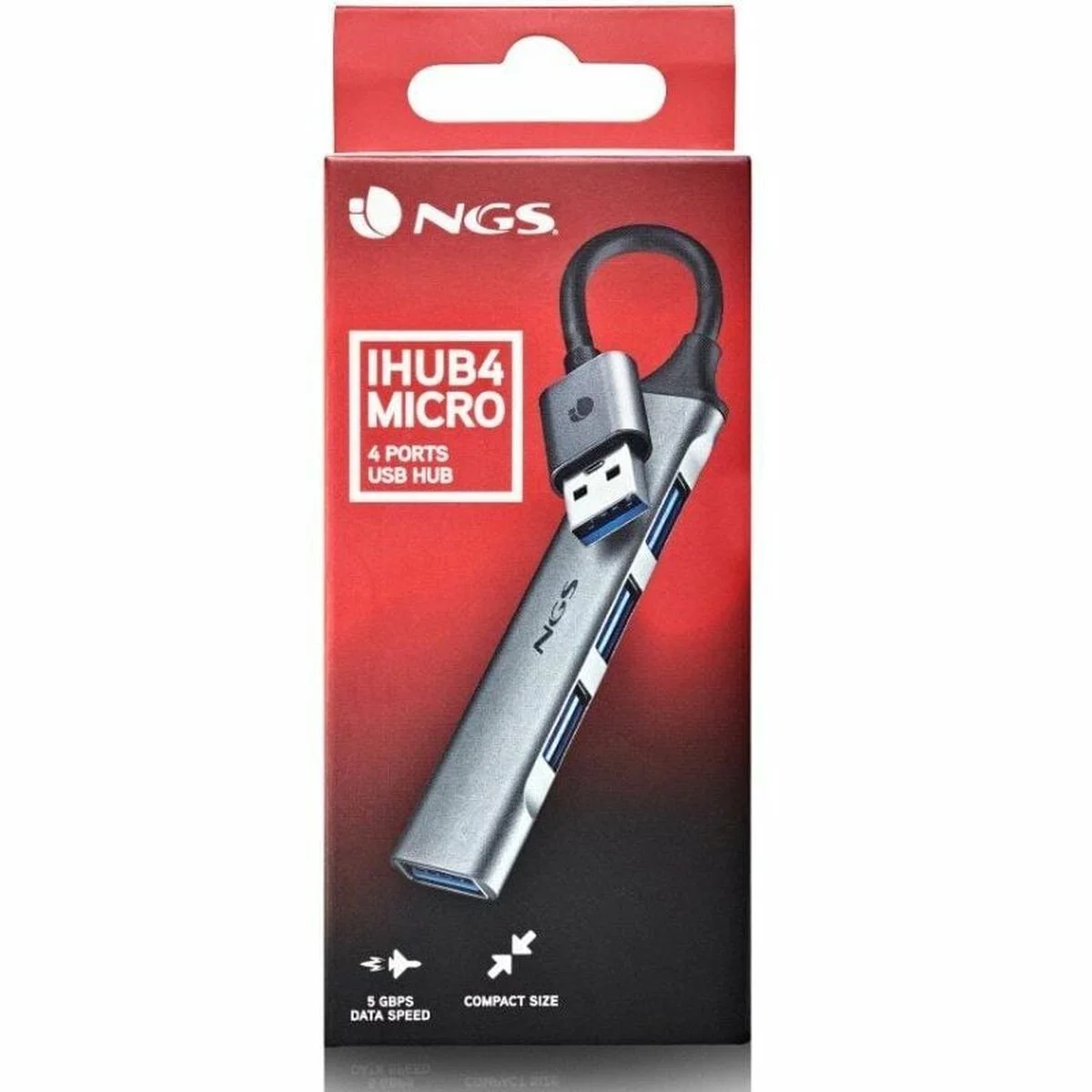Hub USB NGS IHUB4MICRO USB x 4