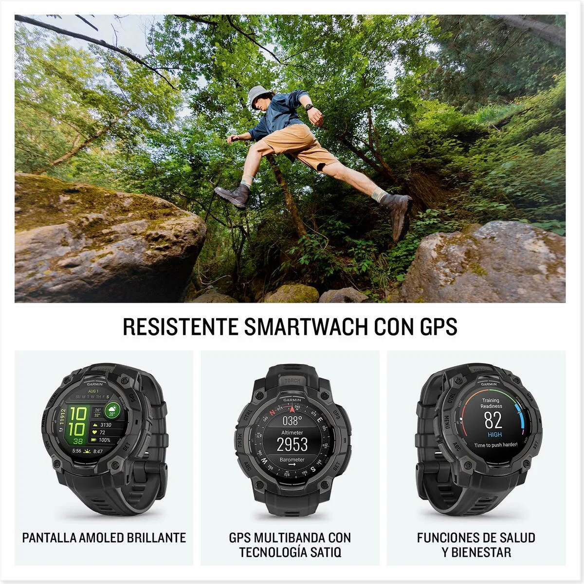 Smartwatch GARMIN 010-02933-01 Lima 1,2" 0,9" 45 mm