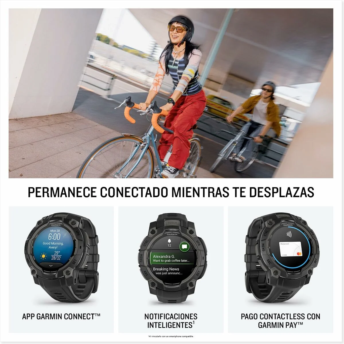 Smartwatch GARMIN 010-02933-01 Lima 1,2" 0,9" 45 mm