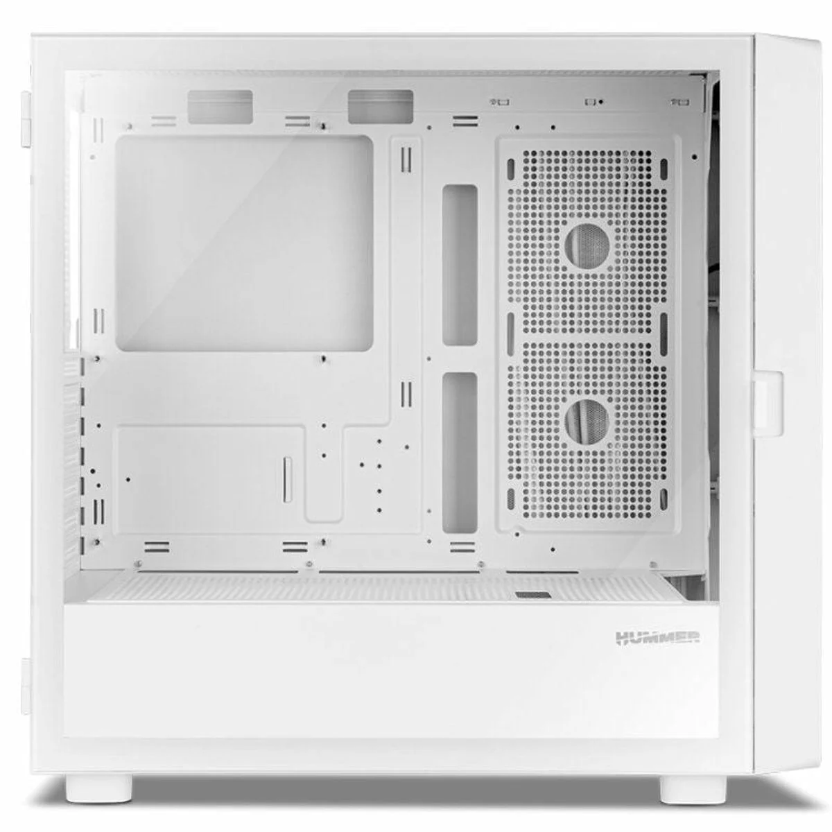 Caja Semitorre ATX Nox-Xtreme NXHUMMERBIOSW Negro