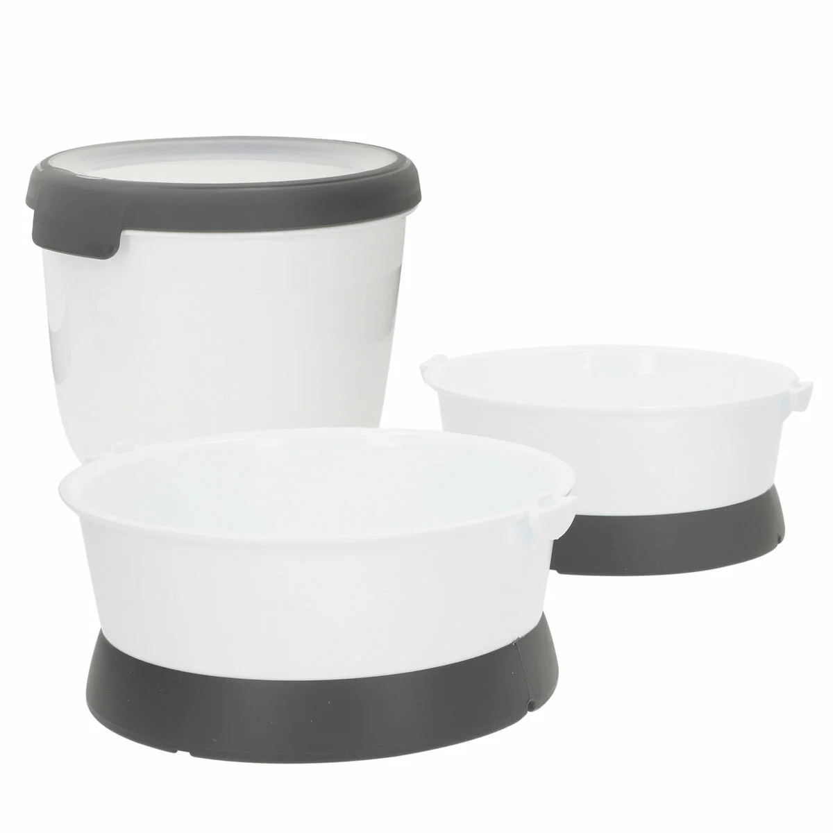 Folding Pet Bowl Curver Plastic 19 x 8 x 18 cm (6 Units)