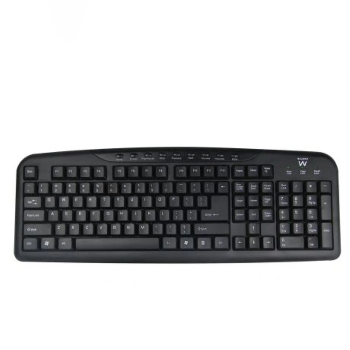 Teclado Ewent EW3195 Negro Qwerty Español QWERTZ