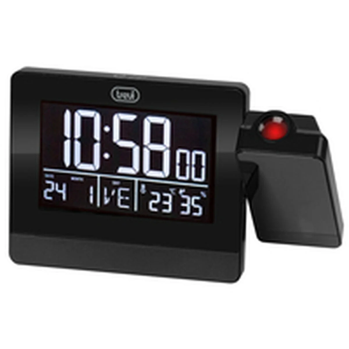 Reloj de Mesa Trevi 0088400 Negro (1 unidad)