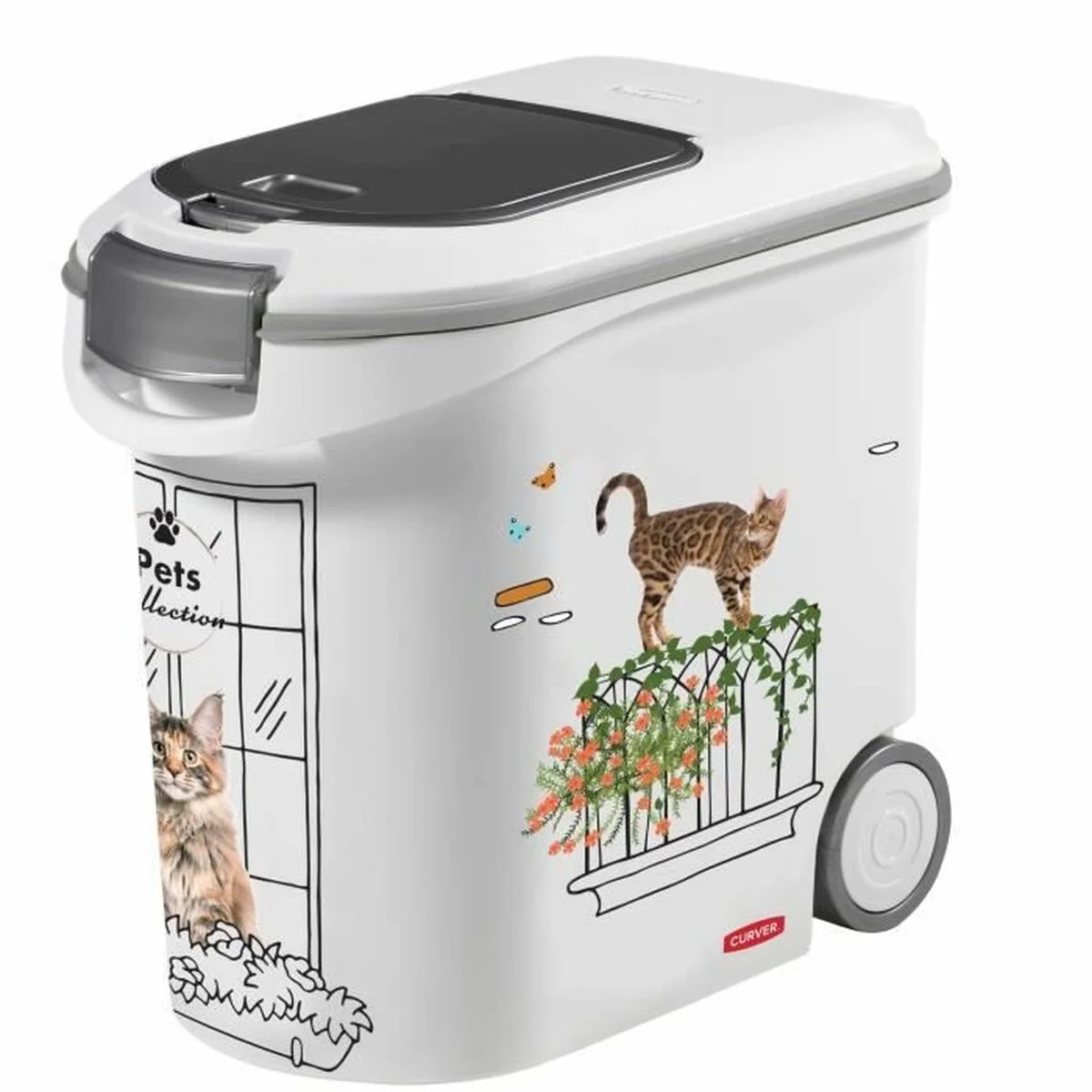 Recipiente Conservador de Alimentos Curver Blanco 35 L