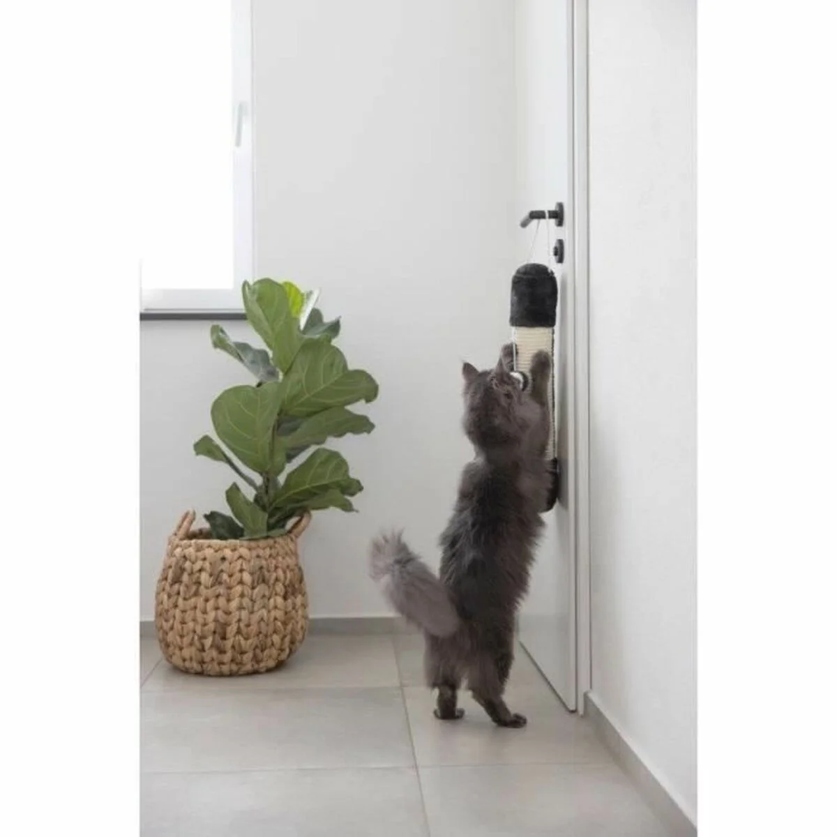 Rascador para Gatos Kerbl Blanco/Negro