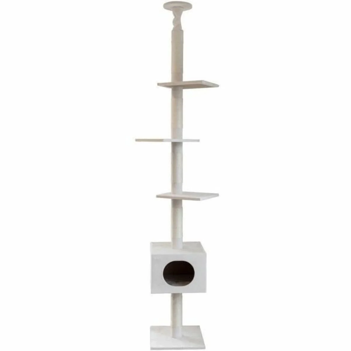 Árbol rascador para gatos Kerbl Blanco Sisal