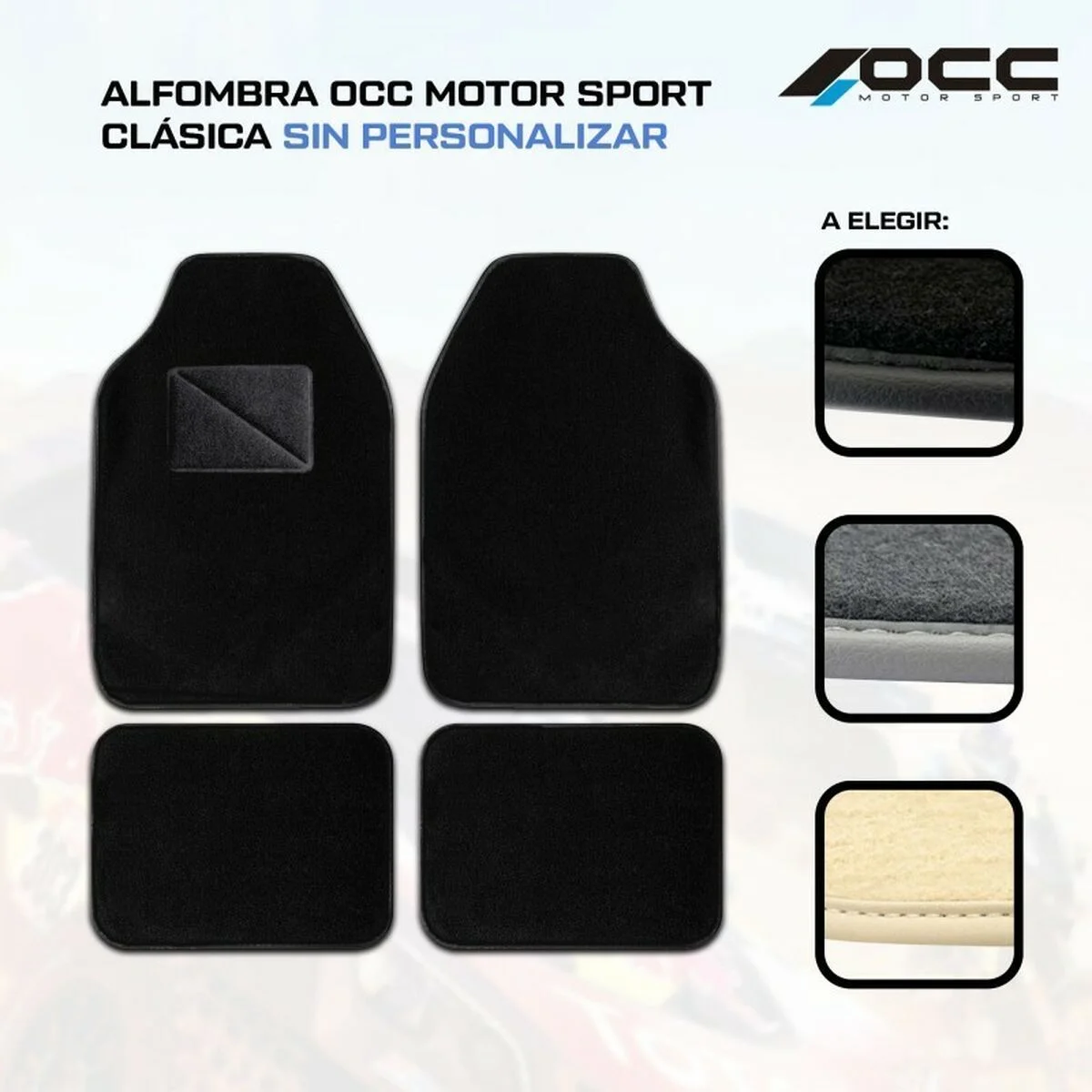 Set de Alfombrillas para Coche OCC Motorsport OCCFT0044GR