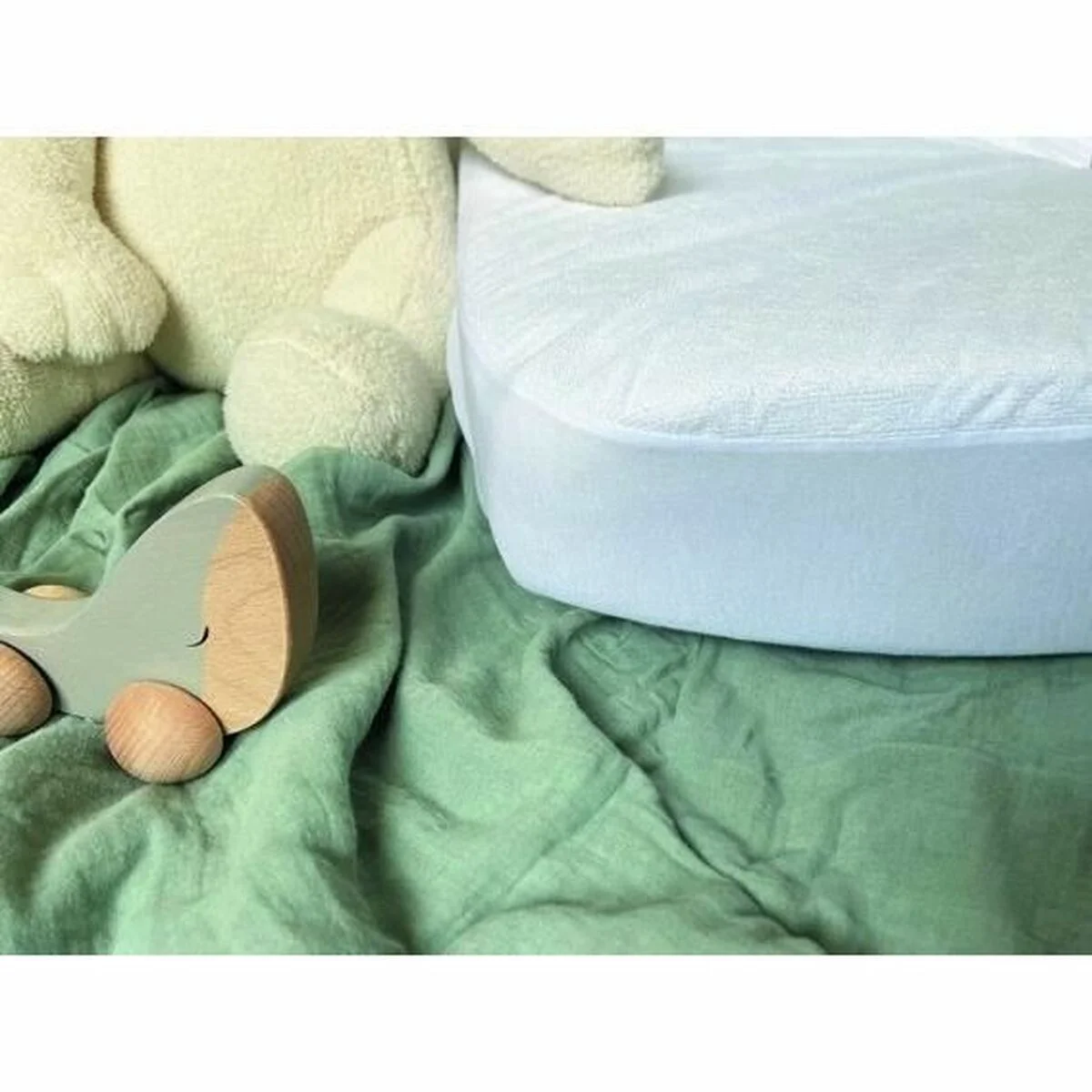 Protector de Cuna Candide Blanco