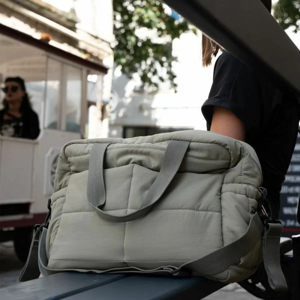 Bolso Cambiador de Pañales ThermoBaby Verde