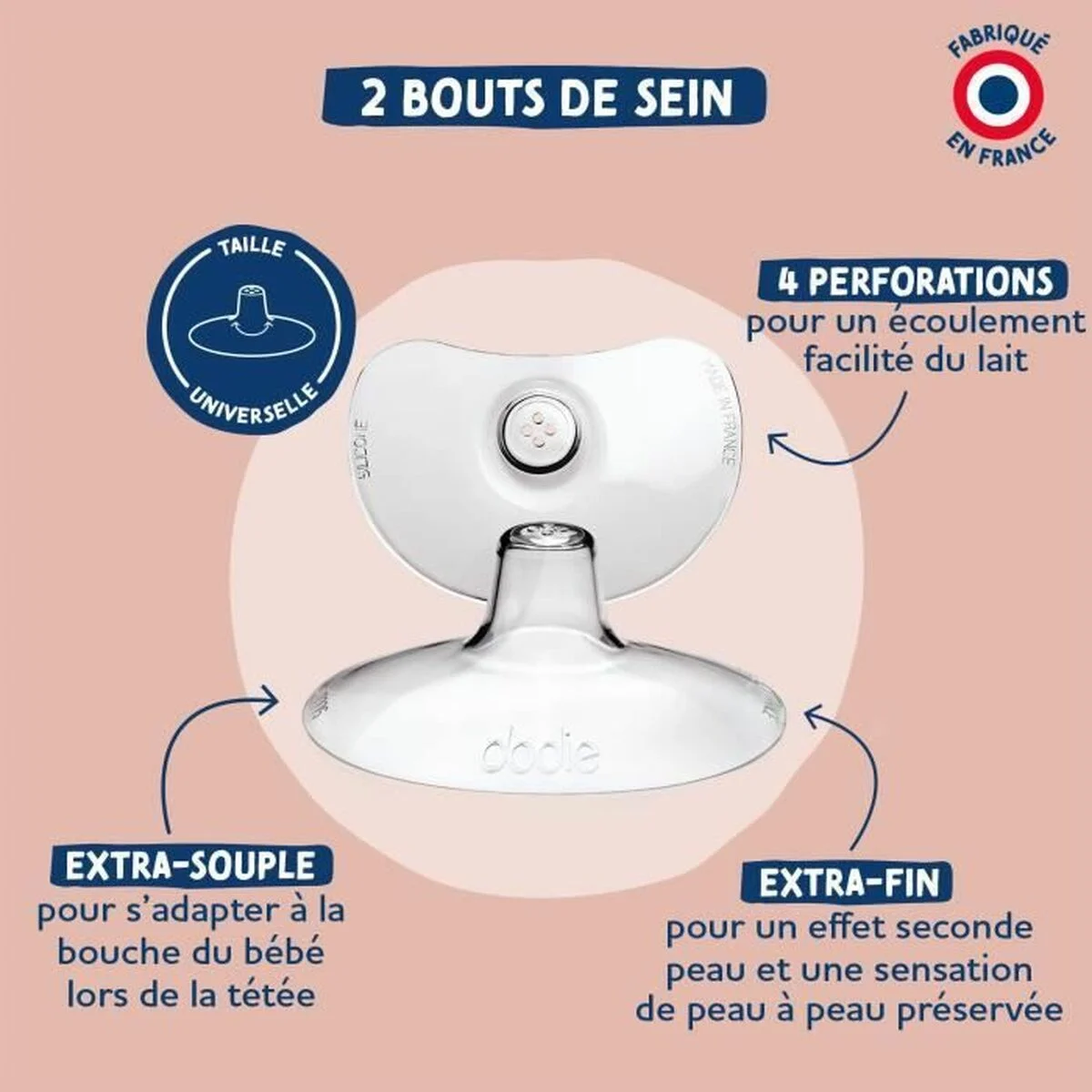 Sacaleches Dodie Terracota