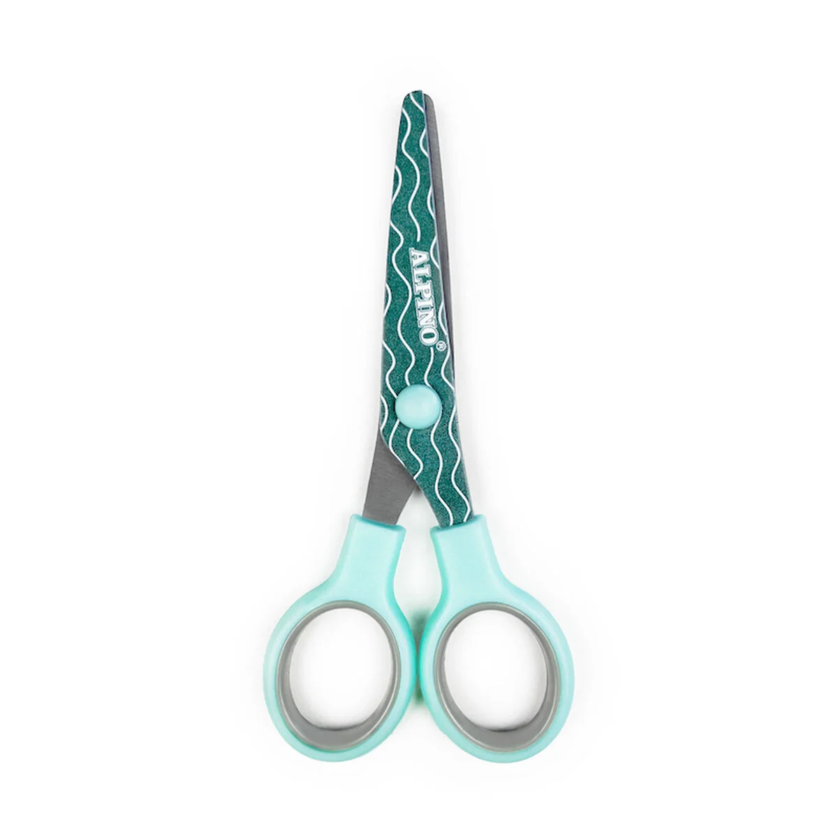 Tijeras Alpino Multicolor Blanco/Naranja Acero Inoxidable 130 mm