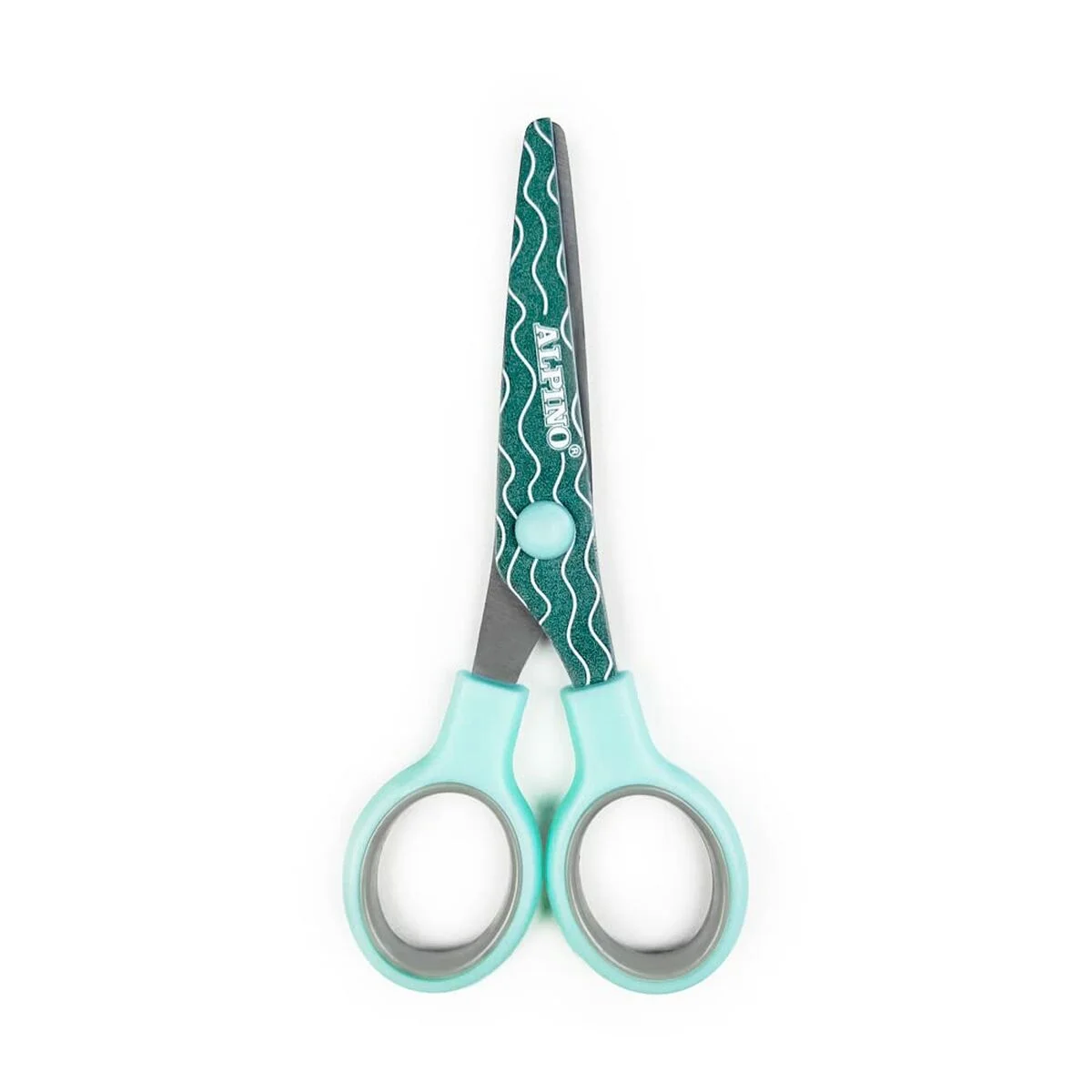 Tijeras Alpino Multicolor Blanco/Naranja Acero Inoxidable 130 mm