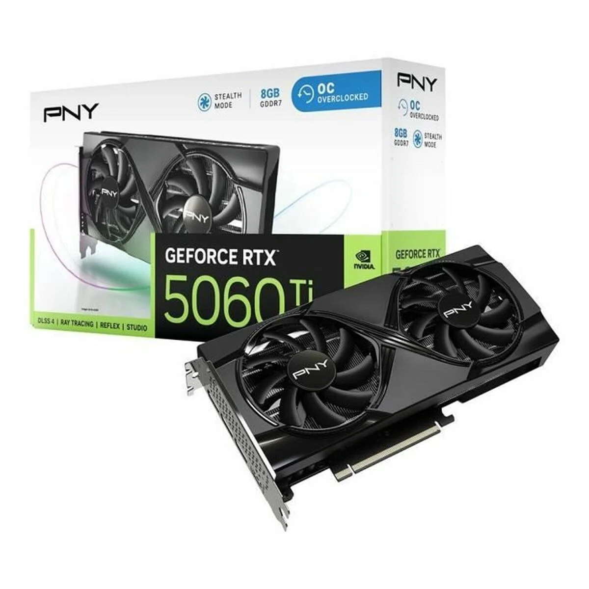 Tarjeta Gráfica PNY geforce rtx 5060 ti 8 GB