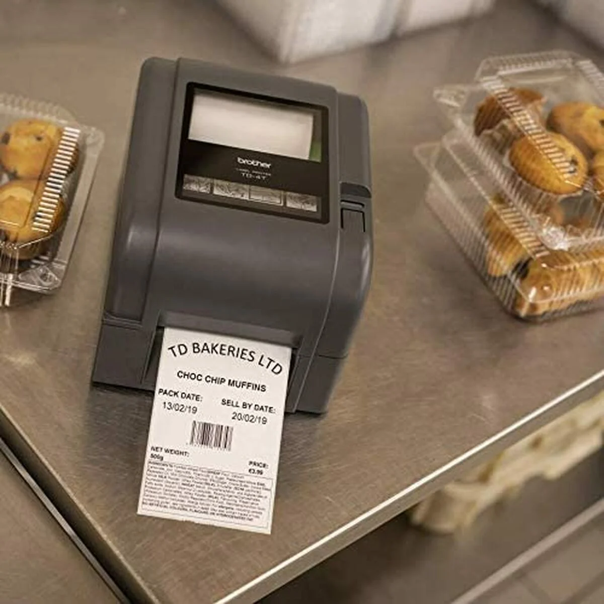 Impresora Fotográfica Brother TD-4420TN