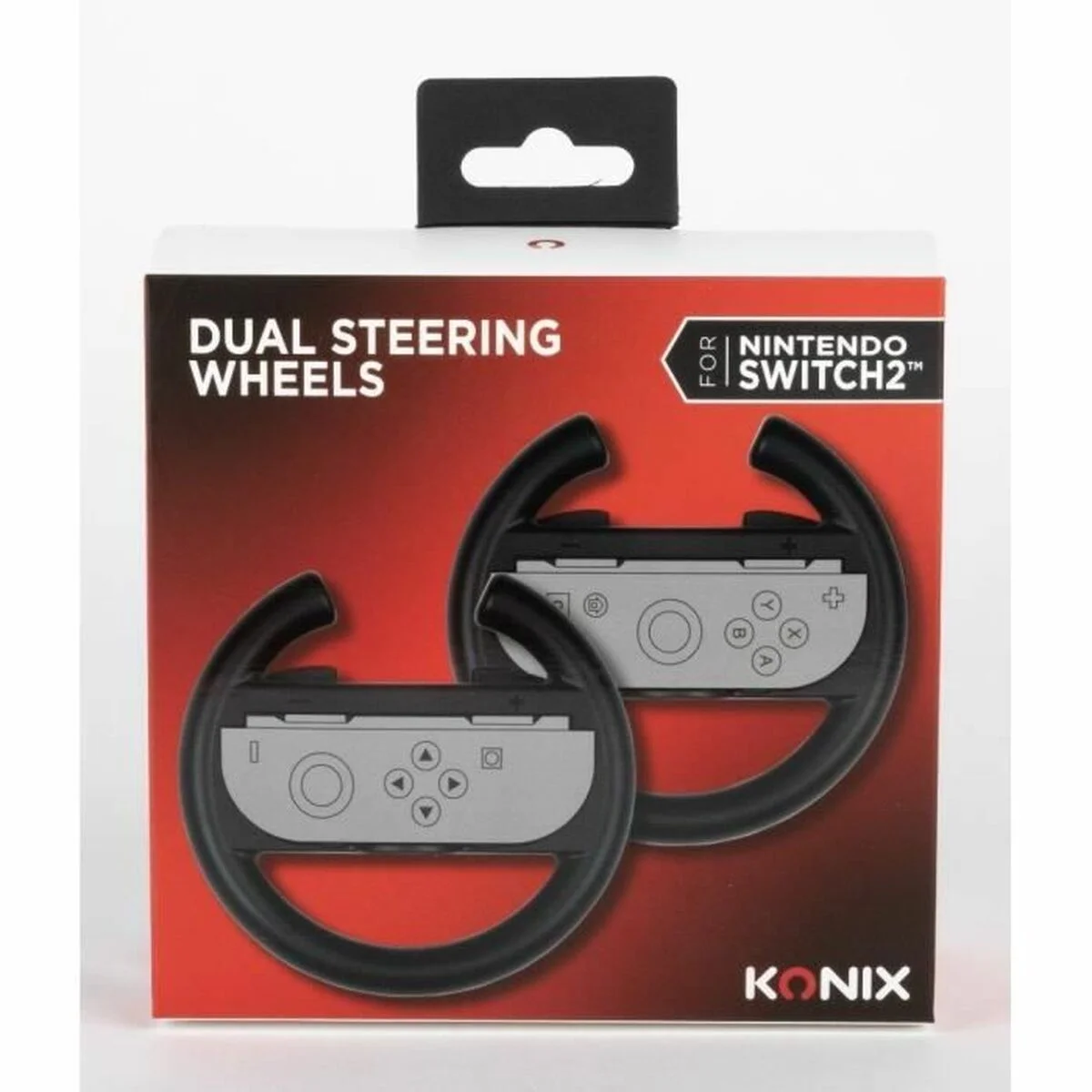 Volante KONIX Negro Nintendo Switch