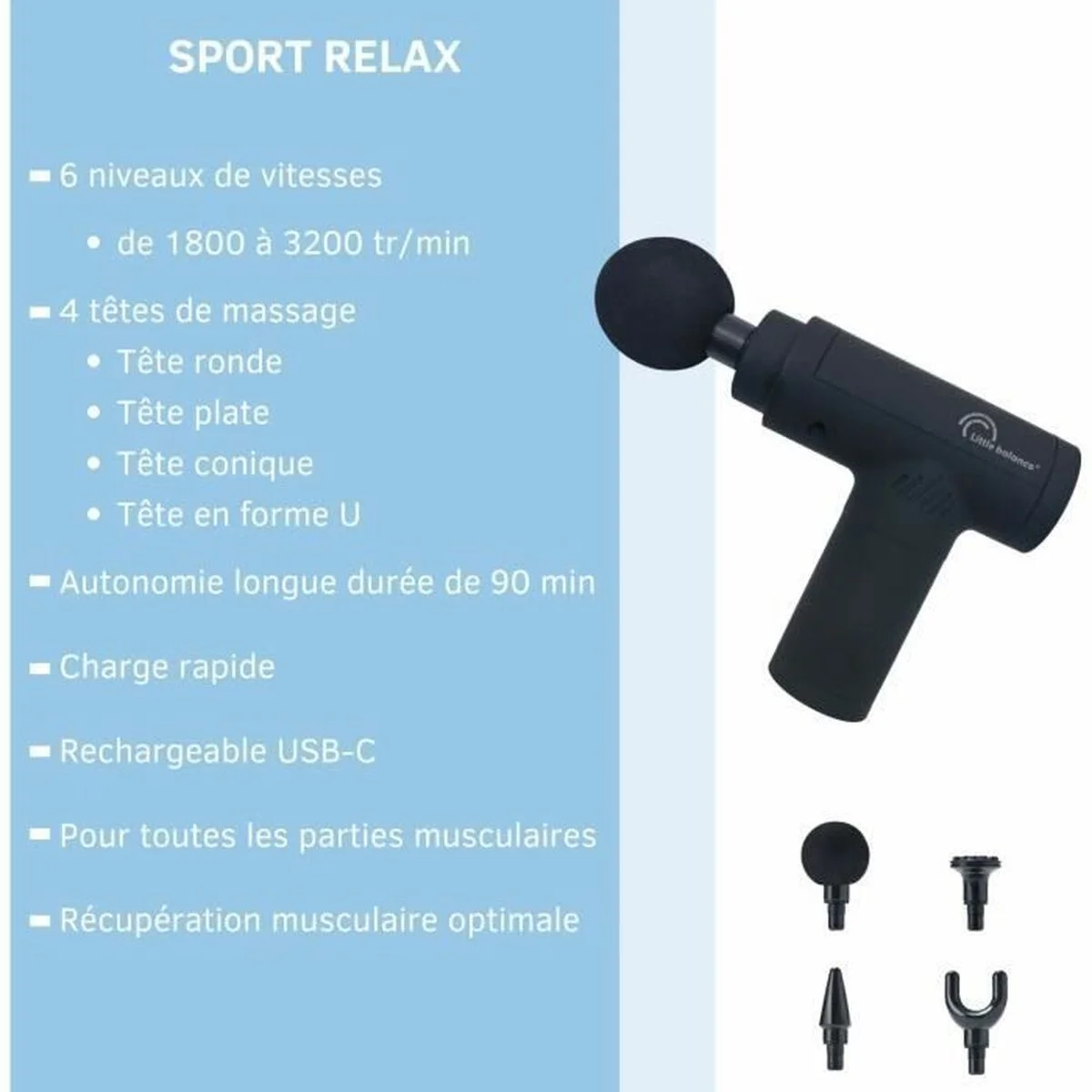 Masajeador de Cuello Little Balance Sport Relax