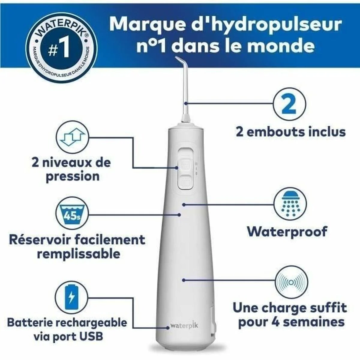 Irrigador Dental Waterpik WF-20 Pulse