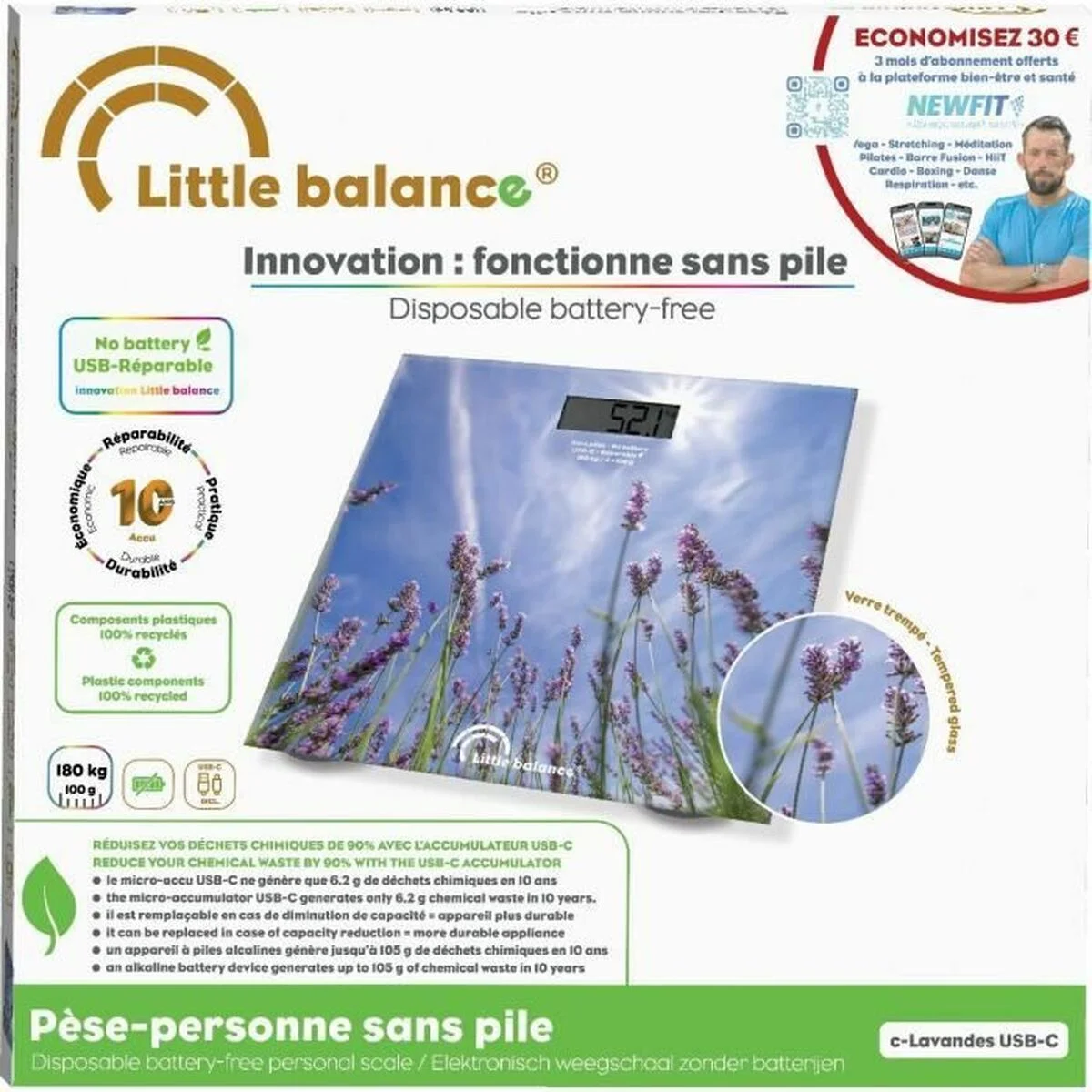 Báscula Digital de Baño Little Balance LITTLE BALANCE