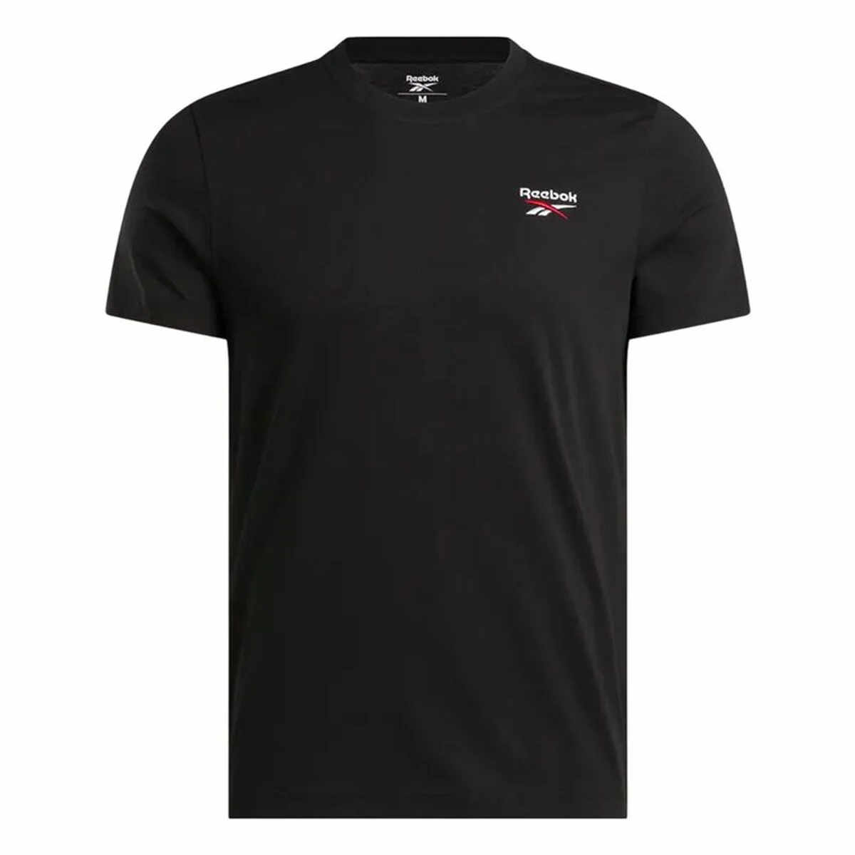 Camiseta de Manga Corta Hombre Reebok Identity Smal Negro