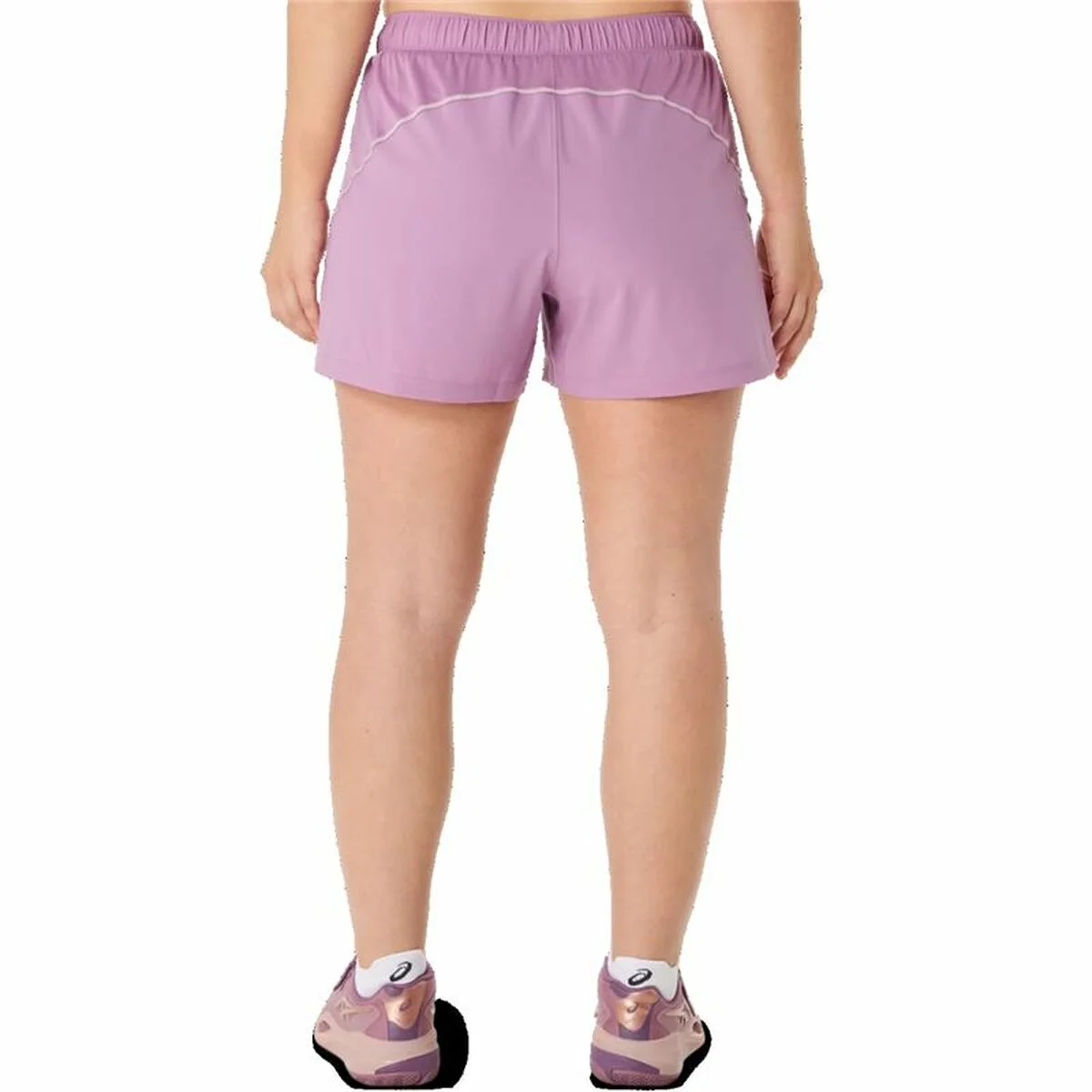 Pantalón Corto Deportivo Asics Padel Court 2-N-1 Short Lila