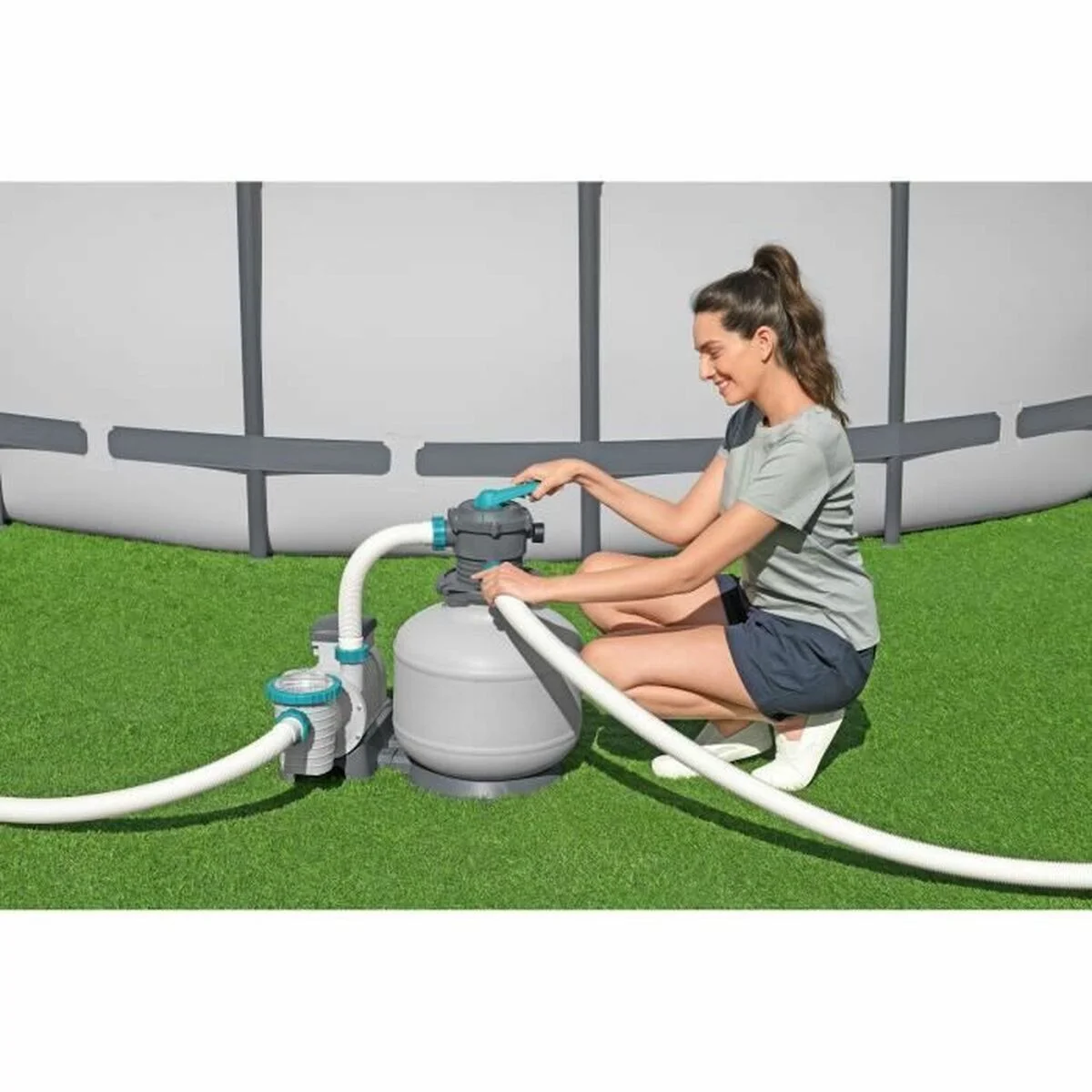 Treatment plant for swimming pool Bestway