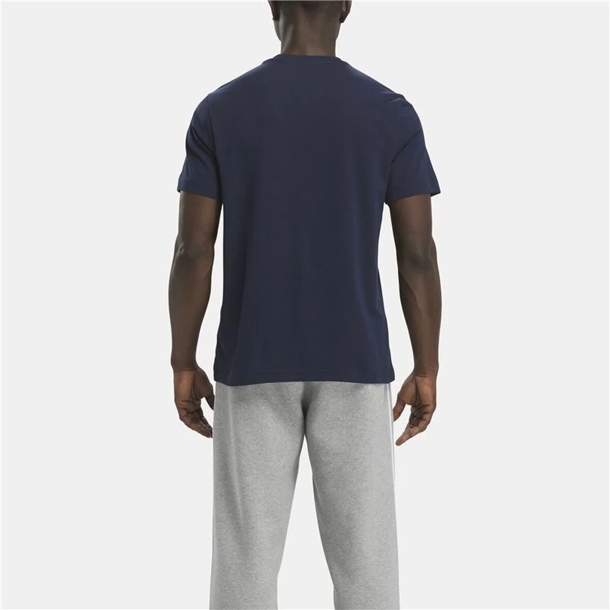 Sudadera con Capucha Hombre Reebok Azul marino