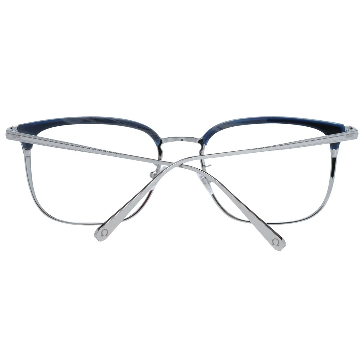 Montura de Gafas Hombre Omega OM5018-H-55092 Azul Ø 55 mm