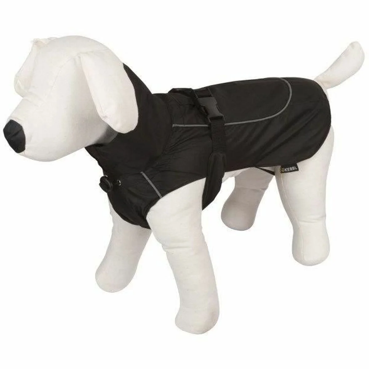 Chubasquero para Perro Kerbl Negro L 45 cm