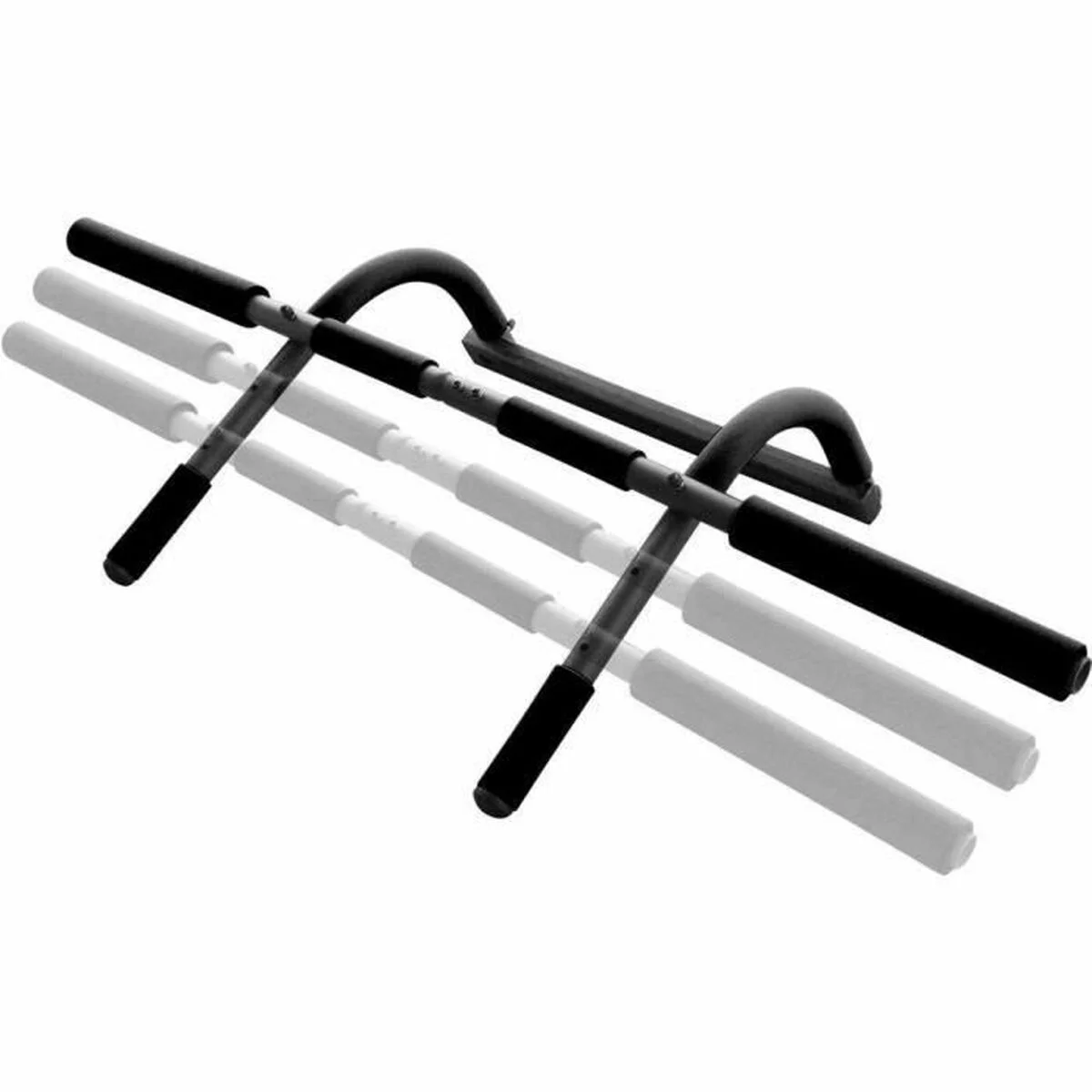 Barra de Dominadas Schildkröt Negro Metal Acero Hierro ABS TPE Foam EVA