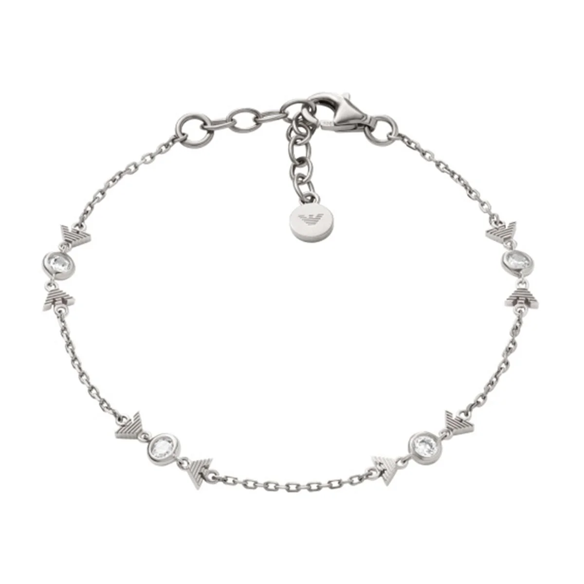 Pulsera Mujer Emporio Armani EG3616040 Plateado