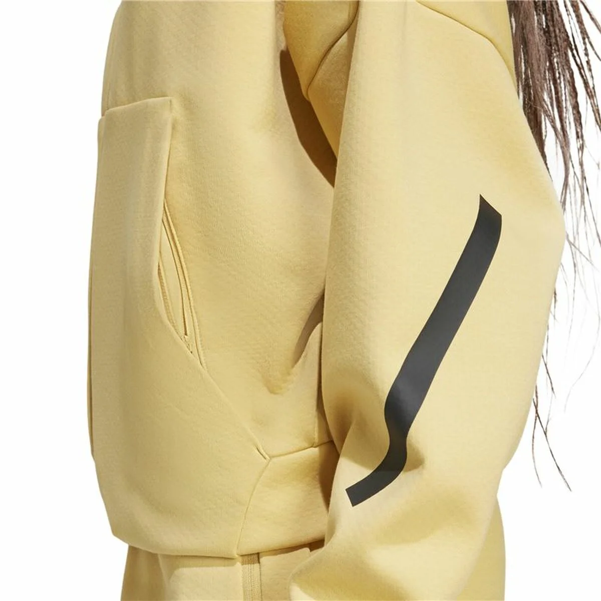 Chaqueta Deportiva para Mujer Adidas Z.N.E. Amarillo