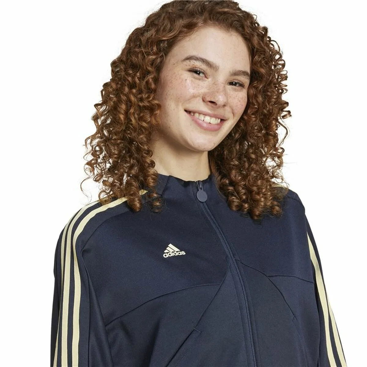 Chaqueta Deportiva para Mujer Adidas Tiro Track Top Azul