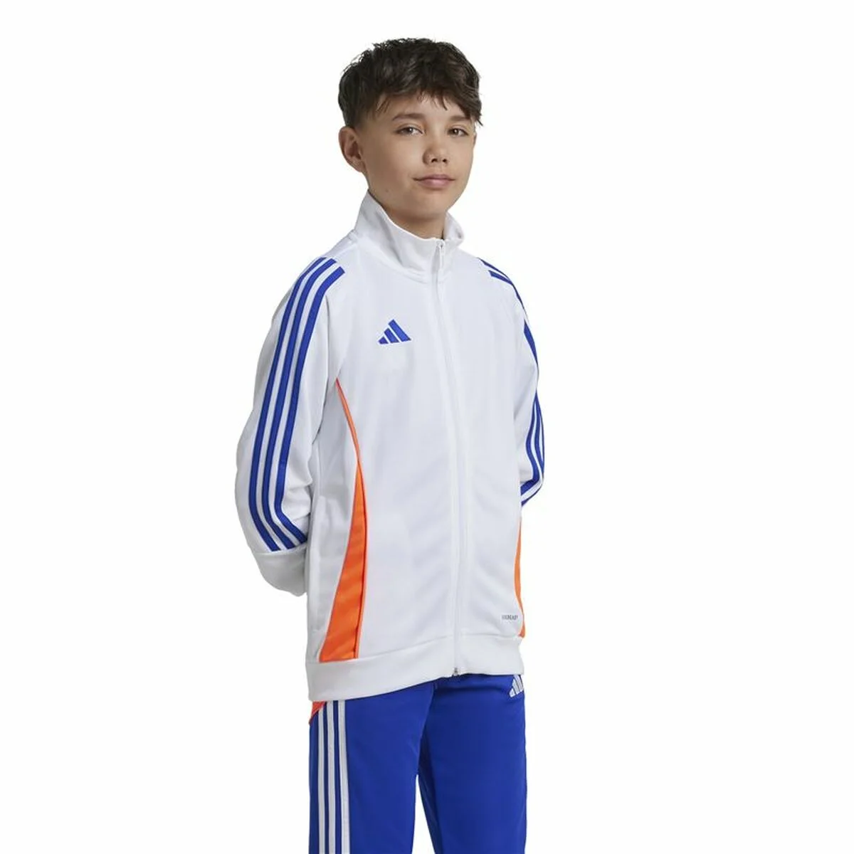 Chaqueta Deportiva para Niños Adidas Tiro24 Training Blanco