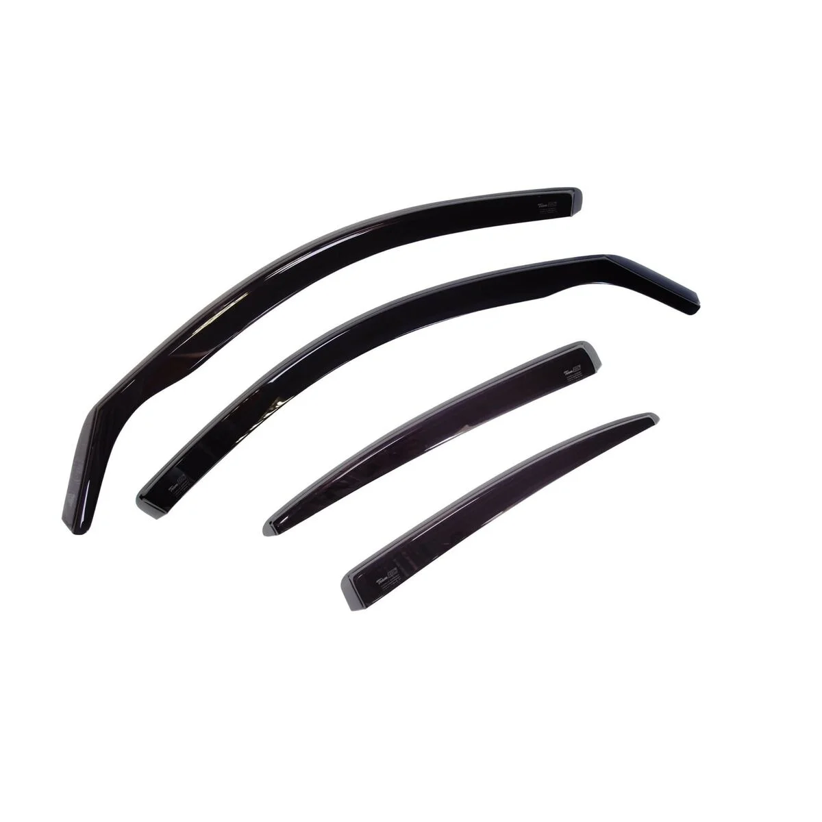 Deflector de viento HEKO HO17150 HONDA JAZZ III Trasero Delantero 4 Piezas