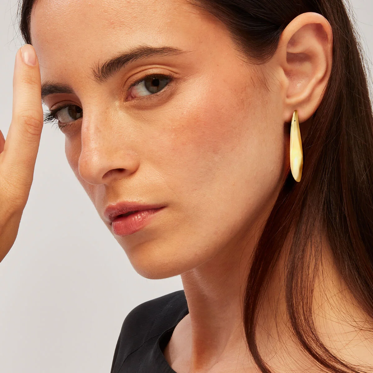 Pendientes Mujer Breil TJ3704 Plata de ley 925 Dorado