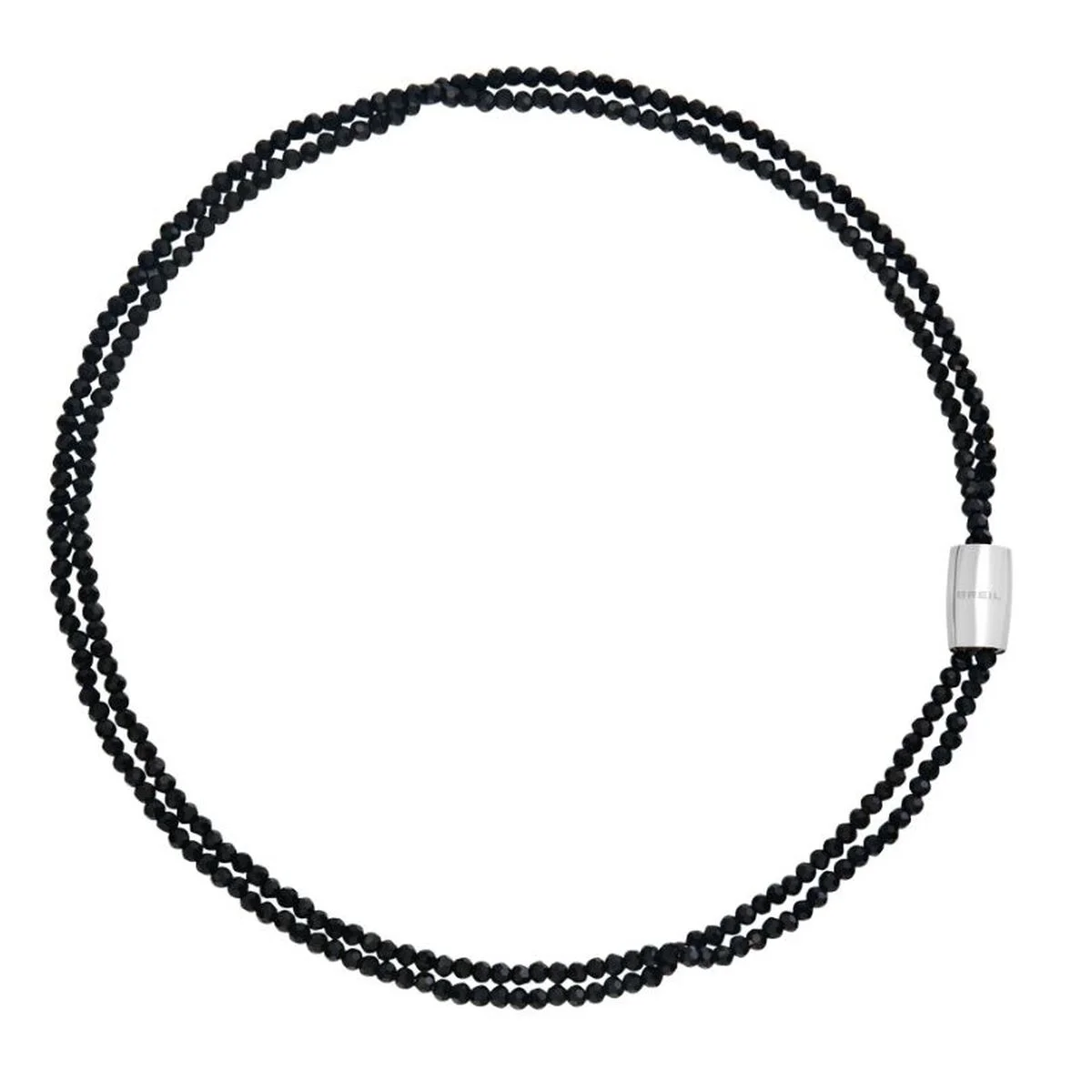 Pulsera Hombre Breil TJ3686 Plata de ley 925 Negro